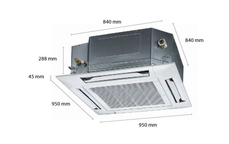 Máy lạnh âm trần Panasonic S18PU1H5 (2.0Hp)